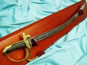 Repliki - broń - Płatnerze hiszpańscy REPLIKA SZABLA POLSKA NA TABLO "Radziwiłłówką" NR 1917 G+T 1917 G+T - miniaturka - grafika 1