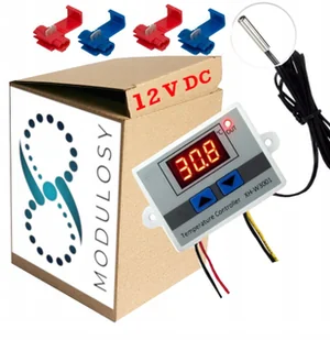 Regulator Temperatury Termostat Elektroniczny 12V - Akcesoria grzewcze - miniaturka - grafika 2