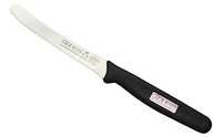 Noże stołowe - Güde nóż stołowy z, seria OMIKRON fali, uchwytu PPN Czarny 4444/12 - miniaturka - grafika 1
