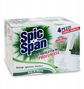 Spic&Span kostka Wc o zapachu leśnym 4szt. - Środki do WC - miniaturka - grafika 2