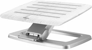 Fellowes Podnóżek profesjonalny metalowy z drewnianym wykończeniem Hana biały, 8055801 Rabaty Porady Hurt Autoryzowana dystrybucja Szybka dostawa - Podnóżki, podpórki, podkładki - miniaturka - grafika 2
