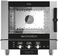 Piece, kotły  i płyty grzejne gastronomiczne - Resto Quality Piec konwekcyjno-parowy ICET051E | automatyczny system myjący | 5x GN 1/1 | 5x 600x400 | Alphatech by Lainox | sterowanie elektroniczne - miniaturka - grafika 1