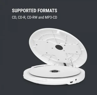 oneConcept CDC 100 BT Biały - Odtwarzacze CD - miniaturka - grafika 5