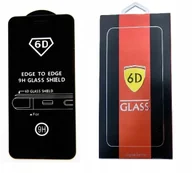 Szkła hartowane na telefon - Szkło hartowane 5D 6D 9H iPhone 11 xR czarne Hq - miniaturka - grafika 1