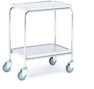 Inne urządzenia handlowo-usługowe - AJ Wózek stalowy 400x800x600mm 22890 - miniaturka - grafika 1