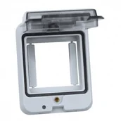 Drzwiczki i klapy rewizyjne - Doktorvolt Okienko rewizyjne okno na zawiasach 3 moduły IP67 Doktorvolt 5965 DV-5965 - miniaturka - grafika 1