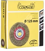 Tarcze do pił - Condor Szczotka tarczowa 125mm 1szt - miniaturka - grafika 1