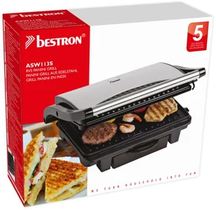 Grill elektryczny Bestron ASW113S - Grille elektryczne - miniaturka - grafika 4