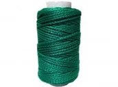 Akcesoria do pakowania - TIERRA Sznurek ozdobny 10 dag 50 mb zielony SZOZZIE/10DAG - miniaturka - grafika 1