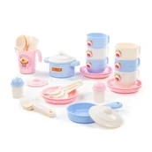 Zabawki AGD - Wader Polesie Naczynia Kuch 18x15x13 80226 P W Siatce - miniaturka - grafika 1