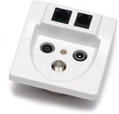 Akcesoria TV-SAT - SIGNAL GNIAZDO KOŃCOWE SIGNAL RTV-SAT-RJ45 GNIAZDO KOŃCOWE SIGNAL RTV-SAT-RJ45 - miniaturka - grafika 1