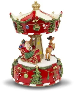 Pigmejka Karuzela z pozytywką Pigmejka Karuzele Pozytywki, 17x10x10 cm - Pozostałe akcesoria świąteczne - miniaturka - grafika 11