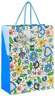 Folkstar Torebka ozdobna L kaszubska FOLKSTAR - Opakowania i torebki na prezenty - miniaturka - grafika 2