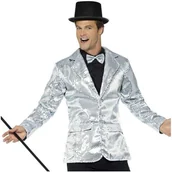 Stroje karnawałowe - Smiffys Strój dla dorosłych "Cekinowa Marynarka", rozm. XL SF21139-XL - miniaturka - grafika 1