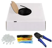 Kable komputerowe i do monitorów - Pro LAN Outdoor UTP CAT 6 - Black - 100m 4040849943980 - miniaturka - grafika 1