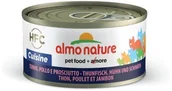 Mokra karma dla kotów - Almo Nature HFC Cuisine - tuńczyk, kurczak i szynka 70 g - miniaturka - grafika 1