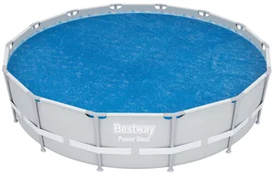 Bestway Pokrywa solarna na basen Flowclear, 427 cm vidaXL - Akcesoria do basenów - miniaturka - grafika 2