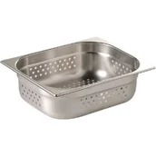 Formy do ciast - Vogue k844 perforowana Gastronorm 1/2 pojemnik ze stali nierdzewnej, 65 MM wysokości, pojemność 4 L K844 - miniaturka - grafika 1