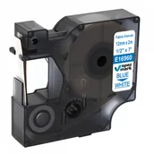 Etykiety do drukarek - Dymo strefadrukarek.pl Taśma 16960 zamiennik naprasowanka 12mmx2m biała/niebieski nadruk | OSZCZĘDZAJ DO 80% - ZADZWOŃ! PROMOCJA! D1-FA-16960 - miniaturka - grafika 1