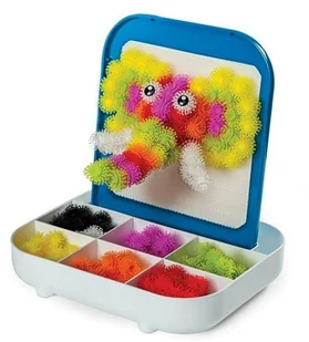 Spin Master Bunchems kolorowe rzepy zestaw podróżny 150 el. 16805 - Zabawki kreatywne - miniaturka - grafika 5