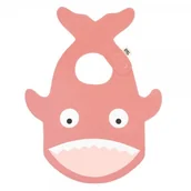 Śliniaki i fartuszki - Baby Bites baby bites - śliniak nieprzemakalny różowy - miniaturka - grafika 1