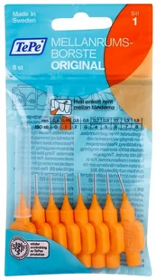 TePe Original Szczoteczki międzyzębowe, rozmiar 0,45 mm - Pomarańczowe, 8 szt. Szc000143 - Szczoteczki międzyzębowe - miniaturka - grafika 2