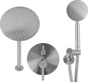 Baterie wannowe i prysznicowe - Fala PODTYNKOWY ZESTAW PRYSZNICOWY STEELY R 75870 - miniaturka - grafika 1
