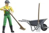 Figurki dla dzieci - Bruder 62610 Figurka rolnika z akcesoriami - miniaturka - grafika 1