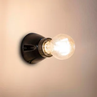 Faro BARCELONA Lampa ścienna Kera, czarna - Lampy ścienne - miniaturka - grafika 2