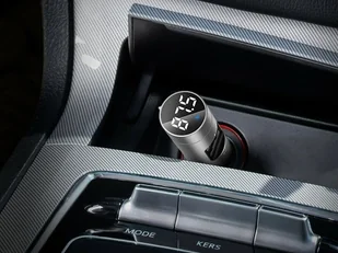 Baseus Ładowarka transmiter FM Bluetooth QC 3.0 2x USB 3.1A Dark grey CCNLZ-0G - Transmitery FM - miniaturka - grafika 5