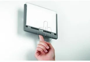 Durable Tabliczka informacyjna Click Sign Durable 149mm x 148,5mm czerwona 486203 - Numery na dom - miniaturka - grafika 4