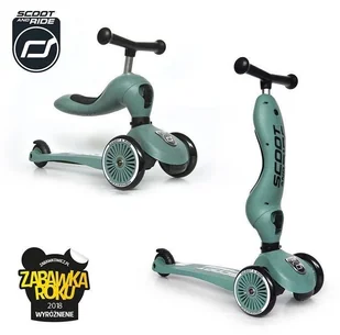Scootandride Highwaykick1 2w1 Forest - Hulajnogi - miniaturka - grafika 2