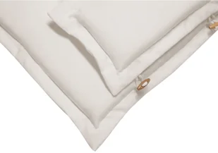 Beliani Zestaw 8 poduszek na krzesła ogrodowe biały MAUI - Poduszki ogrodowe - miniaturka - grafika 7