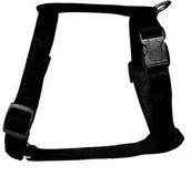 Szelki dla psów - Zolux ZOLUX Cushion szelki taśma 25mm - kol. czarny - miniaturka - grafika 1