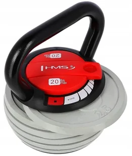 Kettlebell regulowany Hantla KR20 Hms 2,16-9KG - Kettlebell - miniaturka - grafika 7