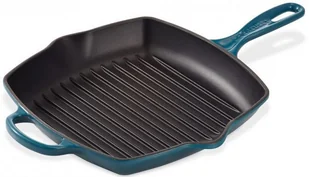 Le Creuset Patelnia grillowa kwadratowa 26x26cm 20183266420422 - Patelnie - miniaturka - grafika 4