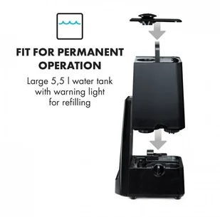 Nawilżacz powietrza Klarstein XJ3-VapoAir-BL - Nawilżacze powietrza - miniaturka - grafika 5