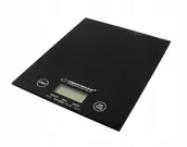 Wagi kuchenne - Waga Kuchenna Szklana Czarna - miniaturka - grafika 1