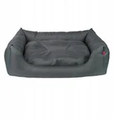 Legowiska dla psów - Ami Play Legowisko Sofa dla Psa Basic L Grafitowy - miniaturka - grafika 1