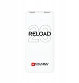 Powerbanki - Powerbank Skross Reload 20 20000 mAh Biały - miniaturka - grafika 1