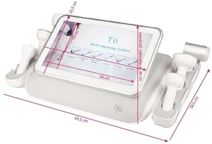Urządzenie elegante platinum t6 body slimming system 129328 - Pozostałe urządzenia kosmetyczne - miniaturka - grafika 2