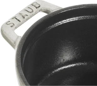 Staub Mini garnek żeliwny okrągły La Cocotte 250 ml biała trufla 40501-408-0 - Garnki - miniaturka - grafika 5