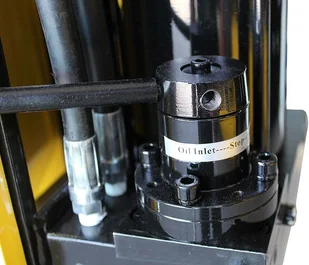 443 DOSTAWA GRATIS! 44358877 Prasa hydrauliczna pneumatyka ruchomy tłok regulowany stół siła nacisku 75 T) 58877-uniw - Prasy - miniaturka - grafika 5