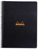 Notesy i bloczki - Rhodia Drut Związany 4 Kolory Książka, A4+, Kwadratowa Linijka - Różne kolory, Opakowanie 5 sztuk 19320C 19320C - miniaturka - grafika 1