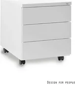 Szafki biurowe - Unique KONTENER 424 Biały Zapytaj o RABAT 424-W - miniaturka - grafika 1