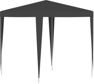 vidaXL Profesjonalny namiot imprezowy, 2x2 m, antracytowy - Pawilony ogrodowe - miniaturka - grafika 2