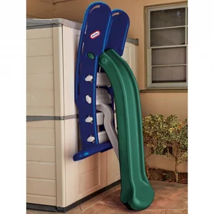 Little Tikes Wielka Zjeżdżalnia Niebiesko-Zielona 180cm 174049E3 - Place zabaw - miniaturka - grafika 5