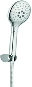Zestawy prysznicowe - Laveo BOHO PUNTKOWY CHROM NLH 00AD - miniaturka - grafika 1