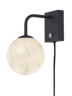 Lampy ścienne - BM Housing ' Kinkiet Carrara marmur/czarny It''s About Romi CARRARA/W12/B' - miniaturka - grafika 1