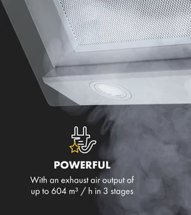 Klarstein CGCH3-Balzac-60-Sil - Okapy kuchenne - miniaturka - grafika 6